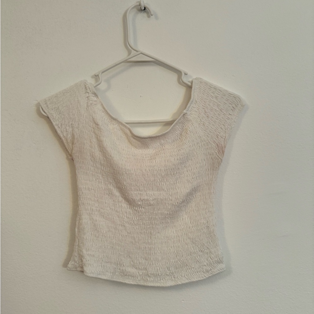 ✨3/$33 SALE     Brandy Melville off the shoulder white top